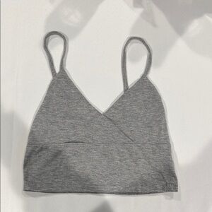 PrettyLittleThing Heather Gray Bandeau